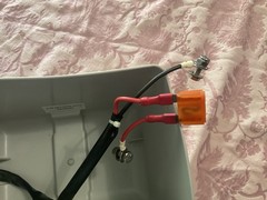 Hoveround MVP4 Powerchair Battery Box Cover + Strap (1). OEM