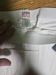 Urine Bag Underwear Incontinence Catheter Leg Bag. White 3X NEW Made in USA