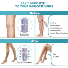 Therapy 20-30 mmHg Firm Support Gradient Compression Tights Pantyhose Stockings
