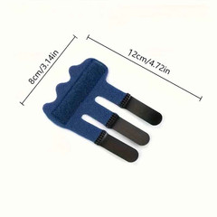2PCS Finger Splint Support Brace customizable Finger Fix Strap Pain Relief Guard