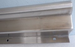 36″ Stainless Grab Bar / Storage / Drainage Tray Combo