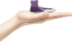 Stylish Purple Sneaker Walker Glides – Easy Tool-Free Installation – 1 Pair