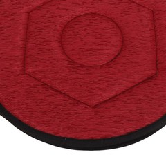 Round Car Cushion 360 Degrees Rotating Geometric Rhombic Shape Portable Rotating