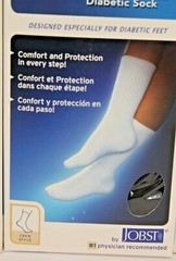 Jobst SensiFoot Diabetic Sock in Different Styles and Colors Made in the USA