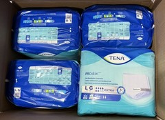TENA ProSkin Extra Breathable Unisex Incontinence Underwear Box 4×16 (64) Large