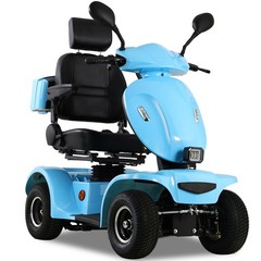 1000W 4-Wheel Heavy Duty Mobility Scooter for Seniors 500lbs 48V/20A 33 Miles