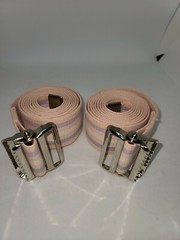 2 POSEY Pink/Blue Medical Lift Transfer Belt Strap 73 x 2″ Ex condition