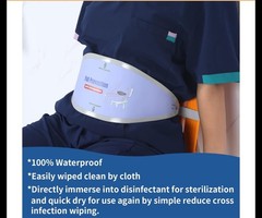 Ehucon Waterproof Shower Safety Belt, Fall Prevention, Purple/White
