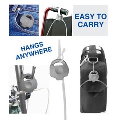 O2 Fresh Oxygen Supply Tubing Holder Nasal Cannula Cover For Oxygen Tank