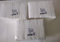 72 Count- Because Adult Incontinence Tabbed Briefs Small/Medium Adjustable Holds