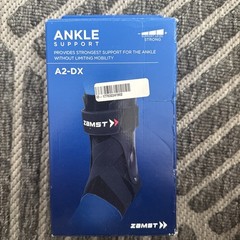 Zamst A2-DX Strong Ankle Stabilizer Brace W/Three Way Support Left Foot Small
