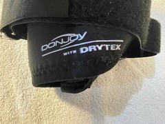 Donjoy with Drytex Knee Brace Black Small No Hinge Wraparound