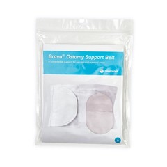 Brava Ostomy Support Belt Medium 31 to 35 Inch Waist White 12004 1 Ct