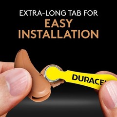 Duracell Hearing Aid Batteries Blue Size 675, 6 Count Pack, 675A Size Hearing…