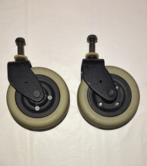 6” Caster Wheels for Invacare Pronto Power Wheelchair TDX SC & TDX SP – Set of 2