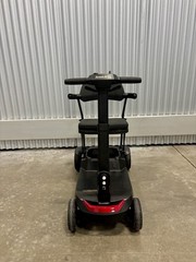 4-Wheeled Foldable Electric Mobility Scooter Black/red，black/yellow，silver