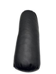 Rehabilitation Advantage Bolster Pillow 8×24 Black Therapy Support Cushion