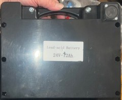 24V12Ah Lead Acid Battery for Electric power Wheelchair New + New charger