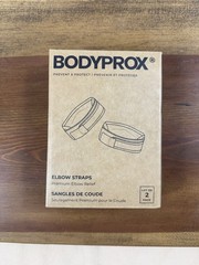 Bodyprox Elbow Straps ONLY ONE – Adjustable Tennis & Golfer’s Elbow Pain Relief