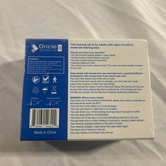 Oricle Hearing Aid 2.0 Battery New In Box See Description