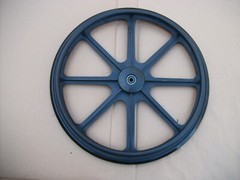 Excel Extra-Wide Wheelchair 24×1 Rear Wheel Assembly, Part: 89-806948