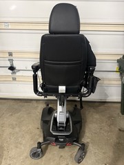 Pride Jazzy Air 2 Power Wheelchair, Joystick, Flip-Up Armrests, Black