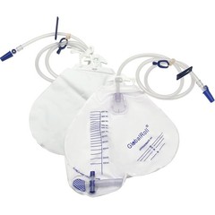Urinary Drainage Bag with Anti-Reflux Chamber, Urine Bag with 2000 mL Volume,…