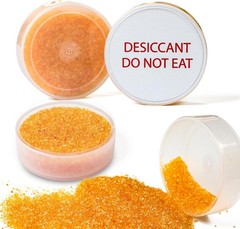 Luxury Hearing Aid Dryer & Jar Set – Monitor Moisture with Indicating Silica Gel