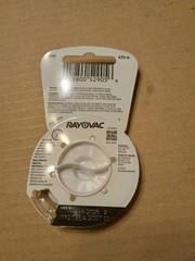 Rayovac Hearing Aid Batteries Size 675. Blue. 6 Count.