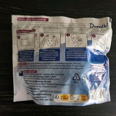 DRENCH! 2 Pack No Rinse Shampoo & Conditioning Cap NEW EXP 03/2027