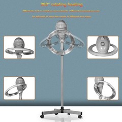 Acefox Stand Hair Dryer Orbiting Rotating Hair Processor Hair Dryer Accelerator