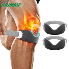 1PCS/2PCS Patellar Tendon Support Strap Adjustable Silicone Compression Patella