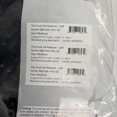 NEW Dr Medical DRMS Dual OA Reliever Left & Right Knee Brace KB0104 Medium