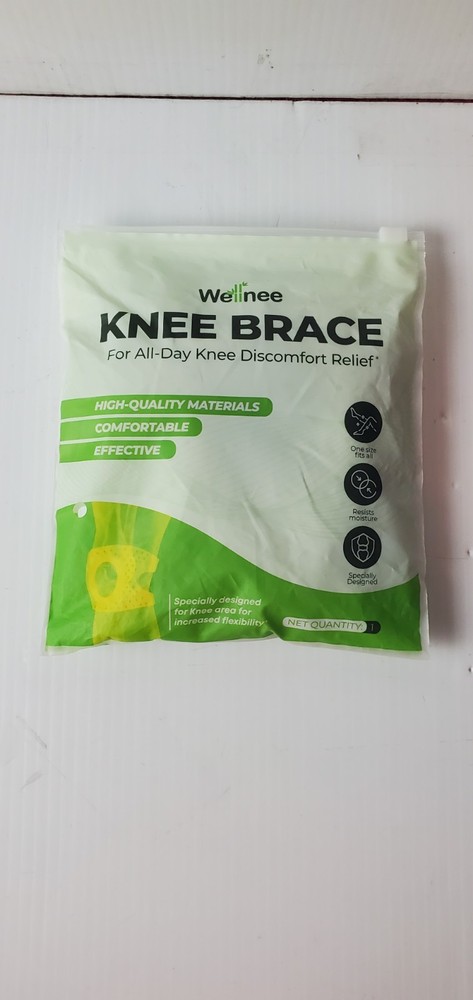 NEW Wellnee Knee Brace For All Day Knee Discomfort Relief. Size adjustable