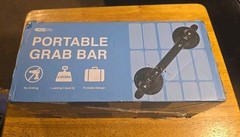 Daily Life Heavy Duty (253 LB), 21 inch long Black Grip Bar for Carrying Loads