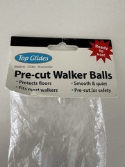 Top Glides Pre-Cut Felt Walker Balls Purple 2-Pack TG0018 TG0018-PUR