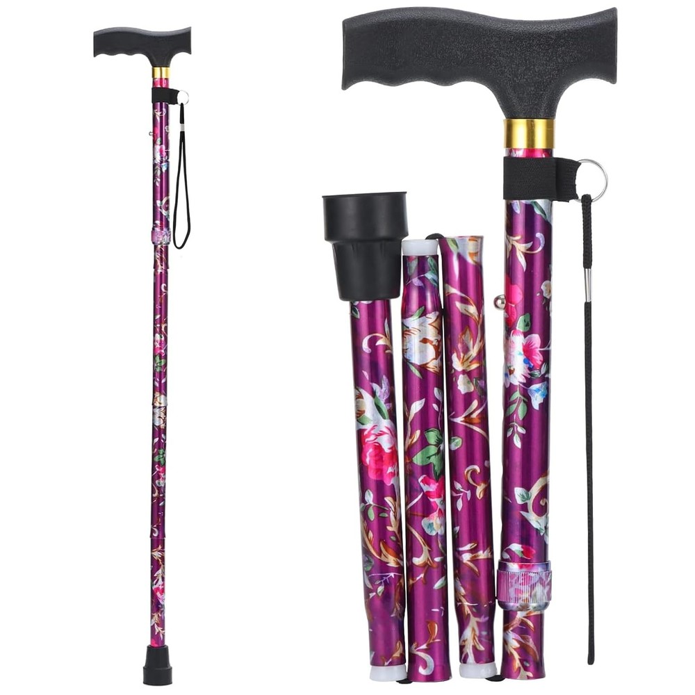 Walking Cane Cane for Woman | Lightweight, 5-Level Height Adjustable and Alum…