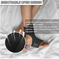 Foot Drop Support Ankle Brace Orthosis Plantar Fasciitis Splint Correction