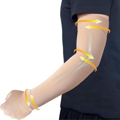 Lymphedema Medical Compression Arm Sleeve for men and women15-20 mmHg Graduat…