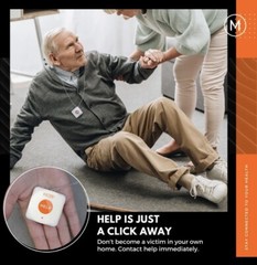 MOBI CONNECT Smart Monitoring System – Caregiver Alert Button, In Home Alert