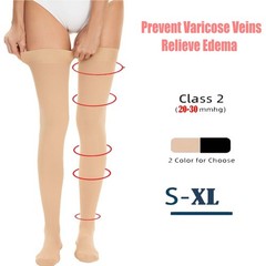 Plus Size Womens Thigh High Socks for Thick Thigh Long Over the Knee Stockings