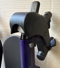 PAIR – Quickie Iris Tilt In Space Manual Wheelchair Elevating Legrest Footrest