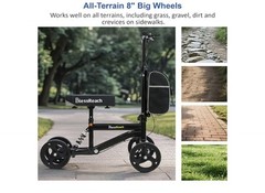 Blessreach Steerable Knee Scooter Foot Injury Walker Medical Foldable Adult