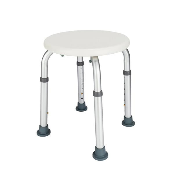 Non Slip Adjustable Height Safety Shower Stool For Seniors Elderly Disabled Kid
