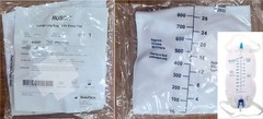 Teleflex Rusch Easy Tap Large Urinary Leg Bag 1L 1000mL Two Cloth Straps 452932