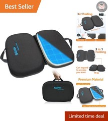 All-in-One Portable Seat Cushion for Comfort and Tailbone Relief – iGelComfort