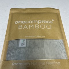 One Compress Bamboo Premium Knee Sleeve Gray Size 4XL New In Package