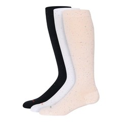 Knee High Compression Socks 15-20mmHg – Soft Cotton, Breathable, Unisex, Comfort