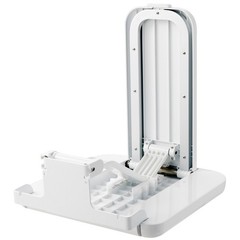 Uimoso Wall-Mounted Folding ABS Shower Seat, 15.7“ x 16.7“, Supports 440 lbs