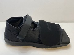 Ossur square toe post op shoe mens medium 11 foot brace medical adult black